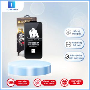 Kính Cường Lực iPhone KK 4D Cao Cấp Full Màn Cho iPhone 6/6s/7/8/Plus/X/XS/XR/11/12/13/14/15/16/Pro/Max/Mini